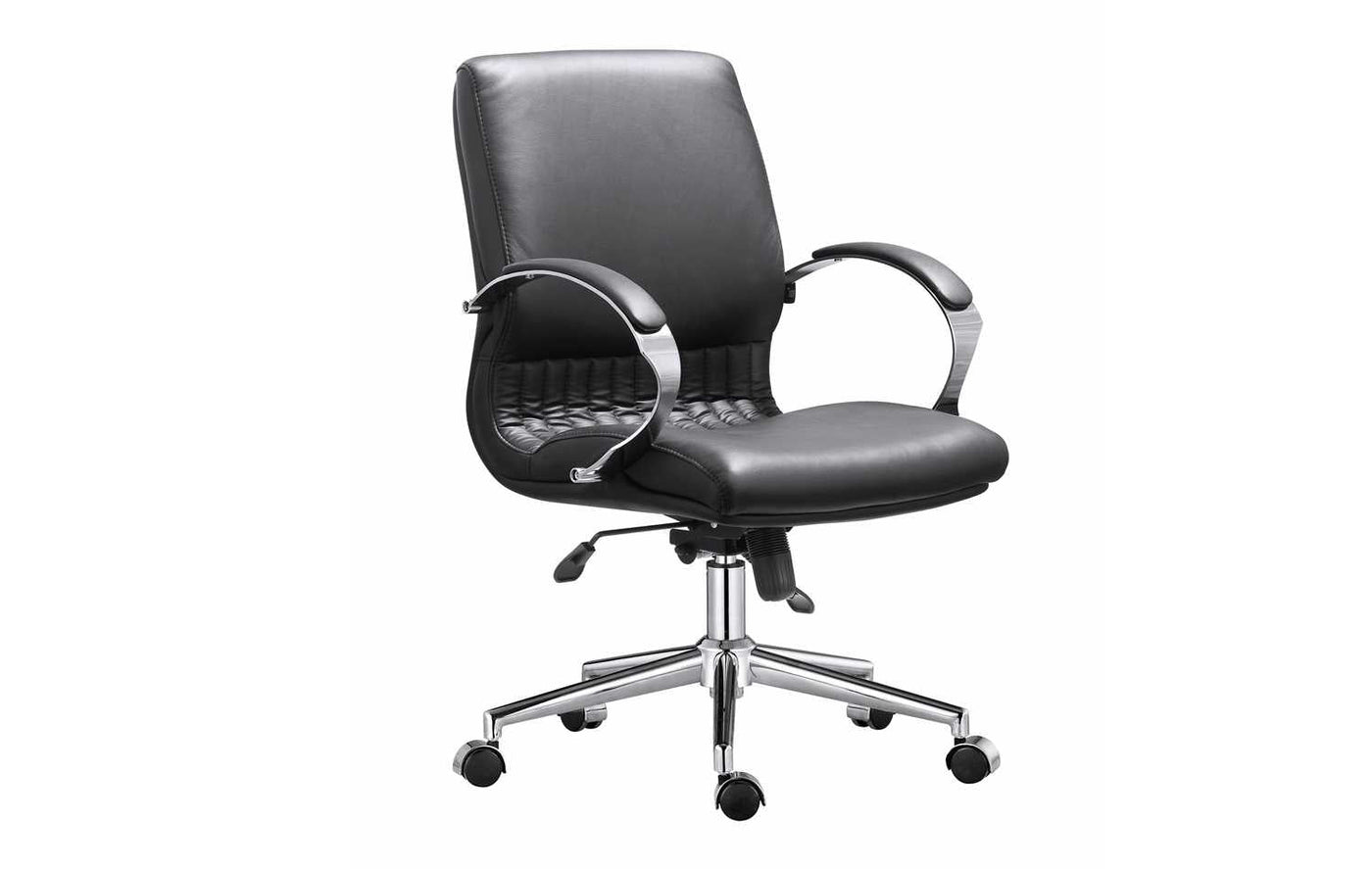 Ino Genuine Leather Medium Back Office Chair