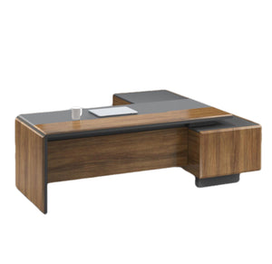 Aften Executive Brown Office Desk