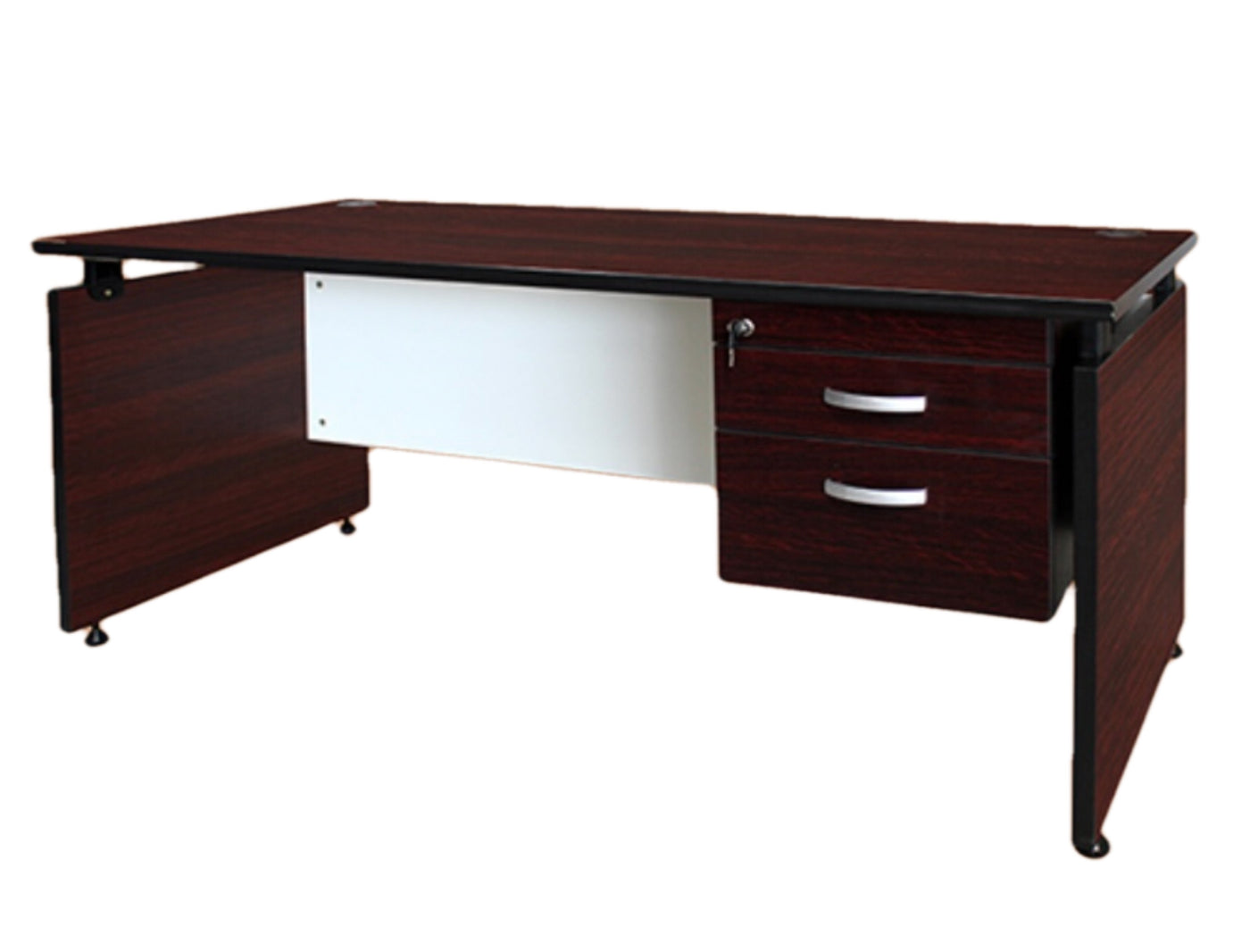 Mahogany Brown Office Desk 1200mm